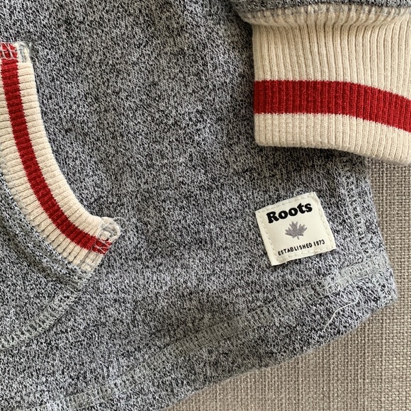 3T roots cabin collection sweatshirt salt and pepper - Picture 2 of 6